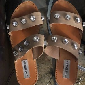 Steve Madden sandals , wore once. No longer need.